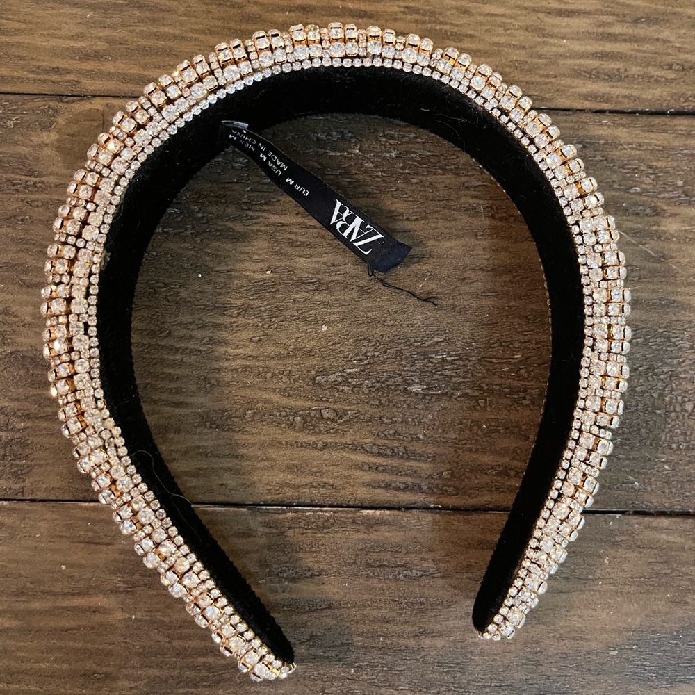 Zara Chunky sparkle headband